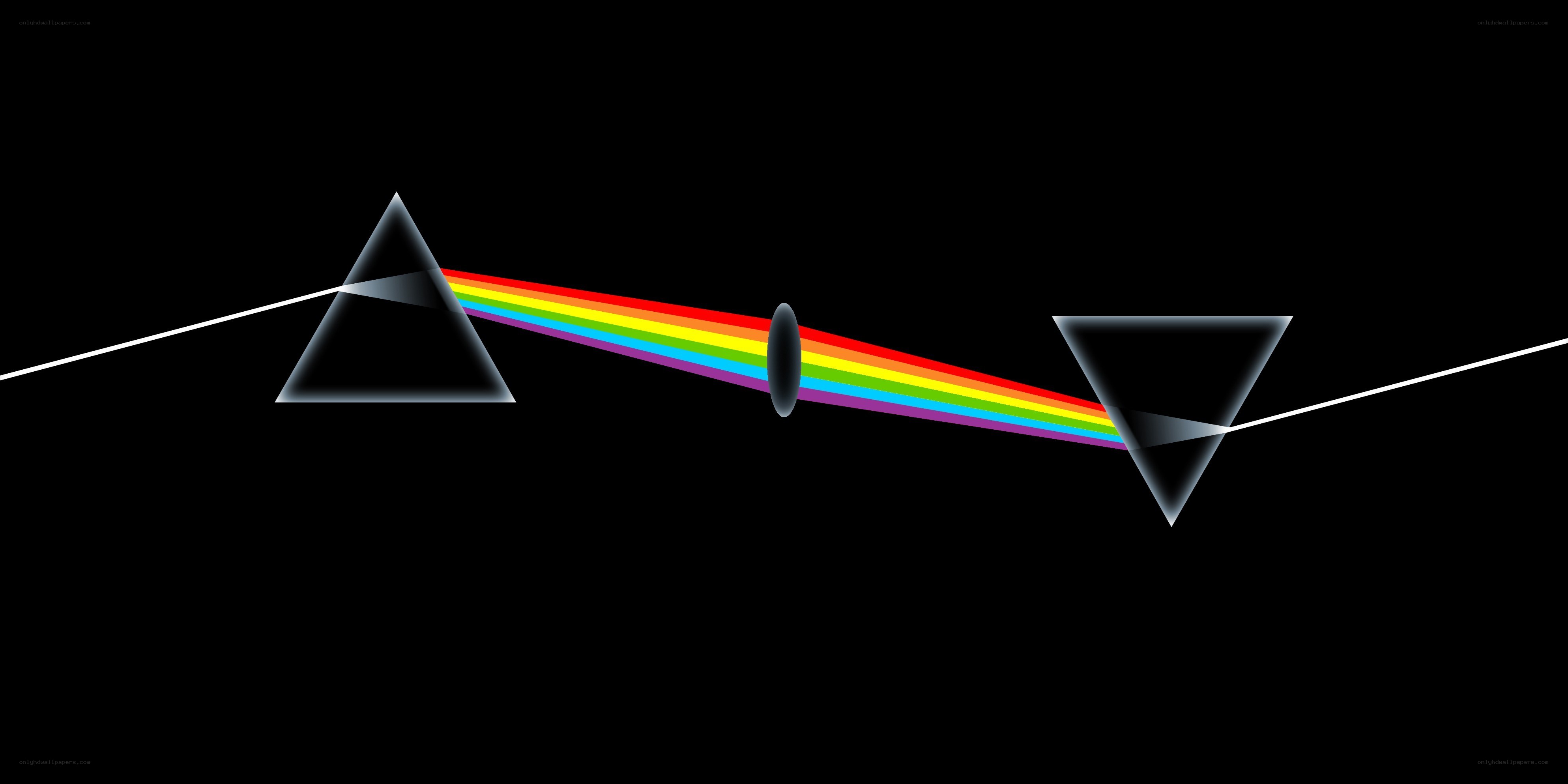 prism and rainbow light