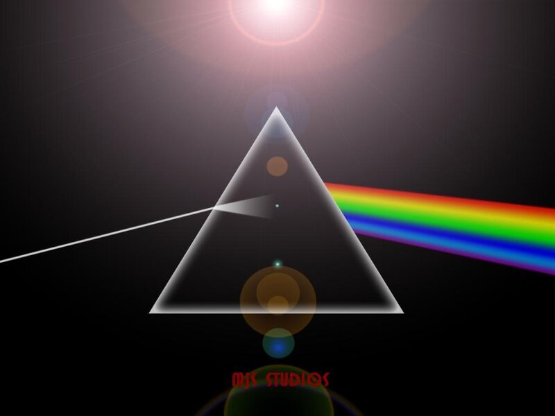 prism rainbow light effect