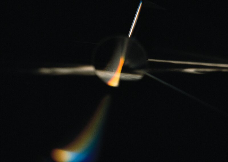 prism refracting light