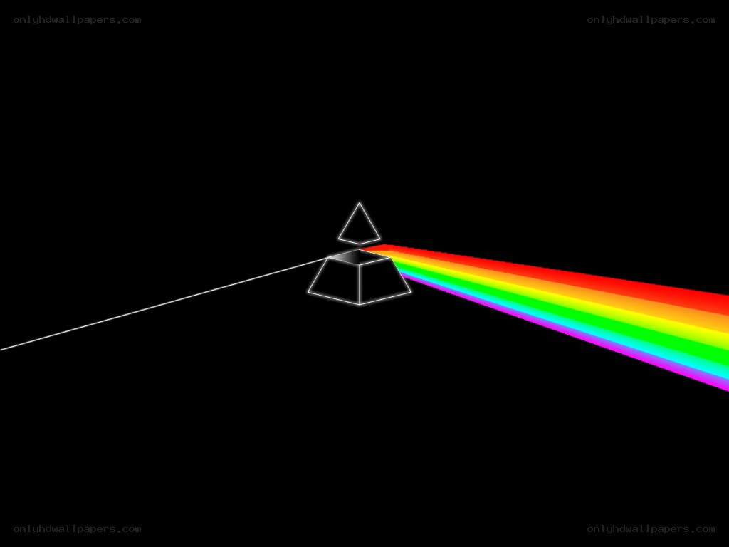 prism refracting light