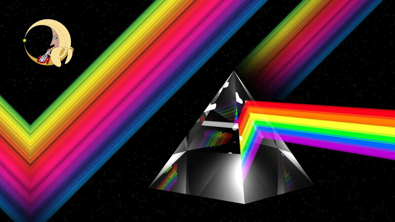 Prism Splitting Light — Black