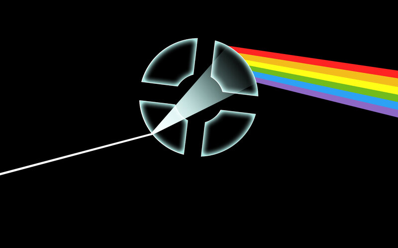 Prism Splitting Light