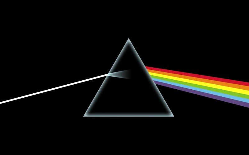 Prism with Rainbow Light — Triangle