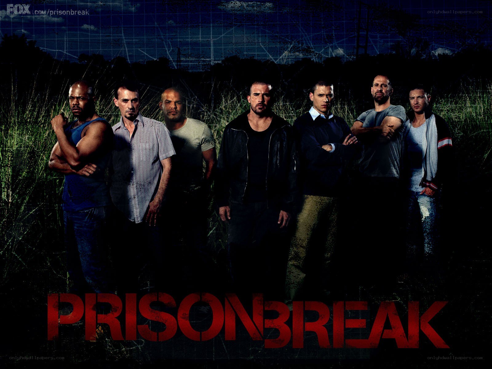 Prison Break cast poster