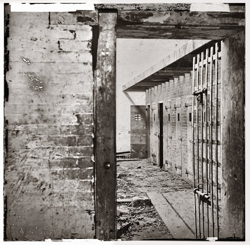 Prison Cell Block — Black