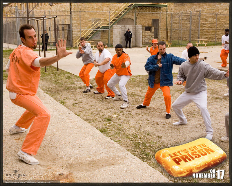 Prison martial arts scene