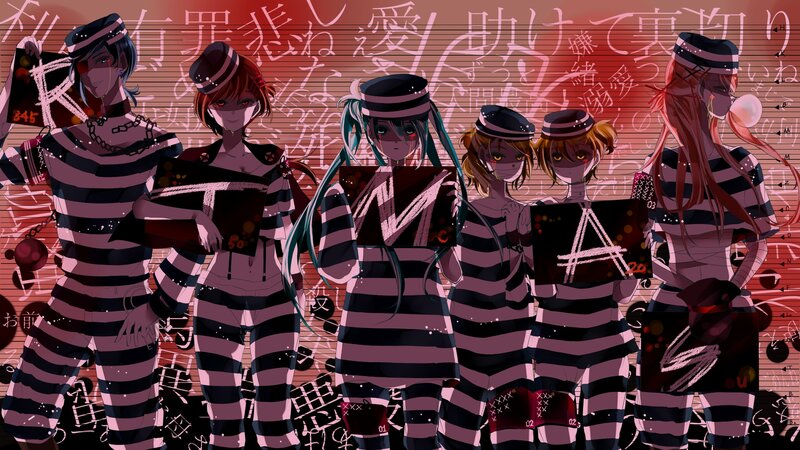 Prison-themed anime characters