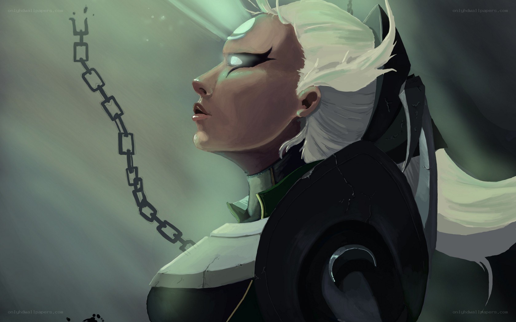 prisoner with white hair