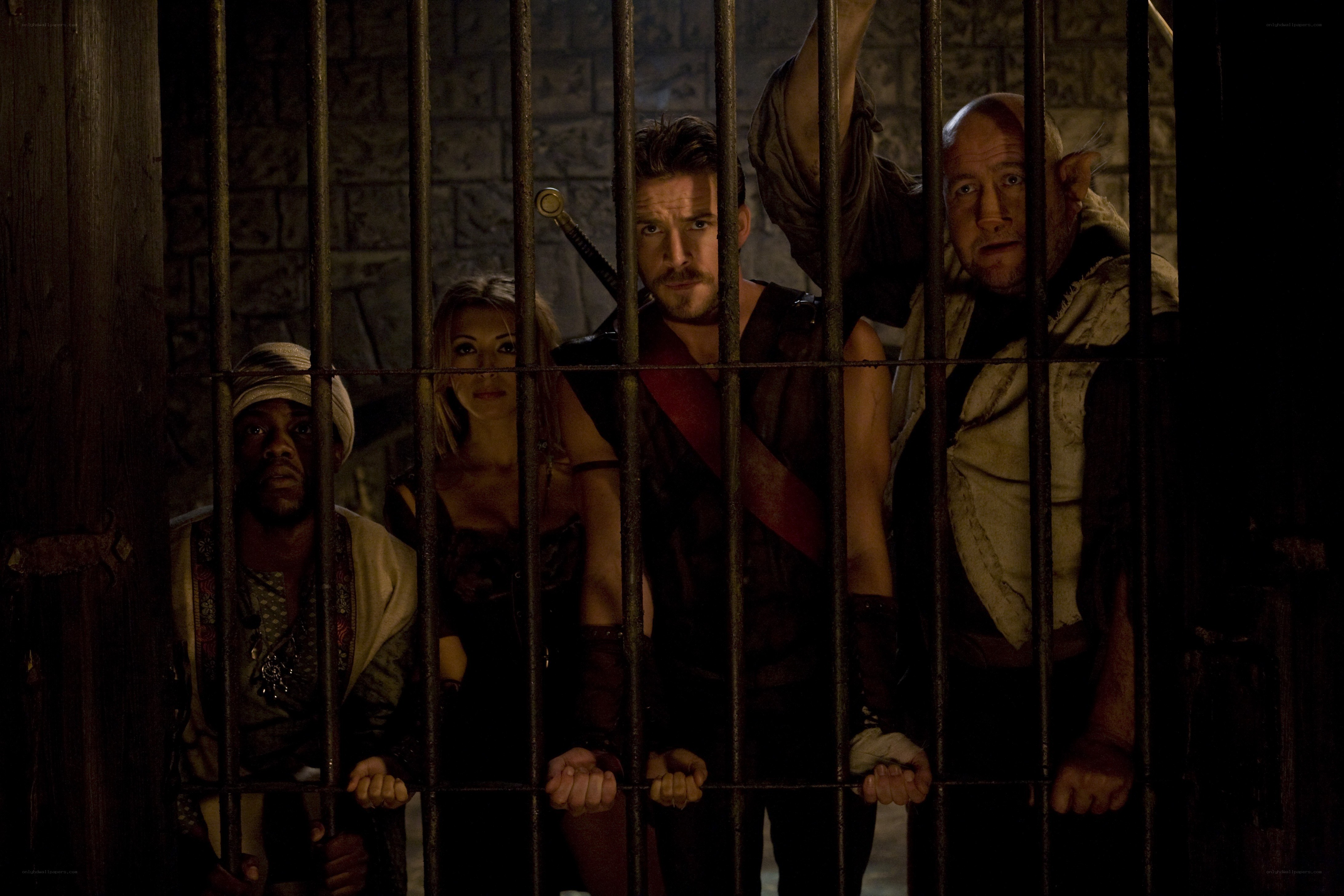 prisoners behind bars