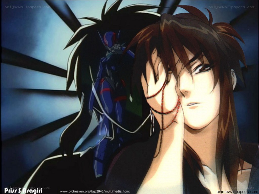 Priss Asagiri anime scene