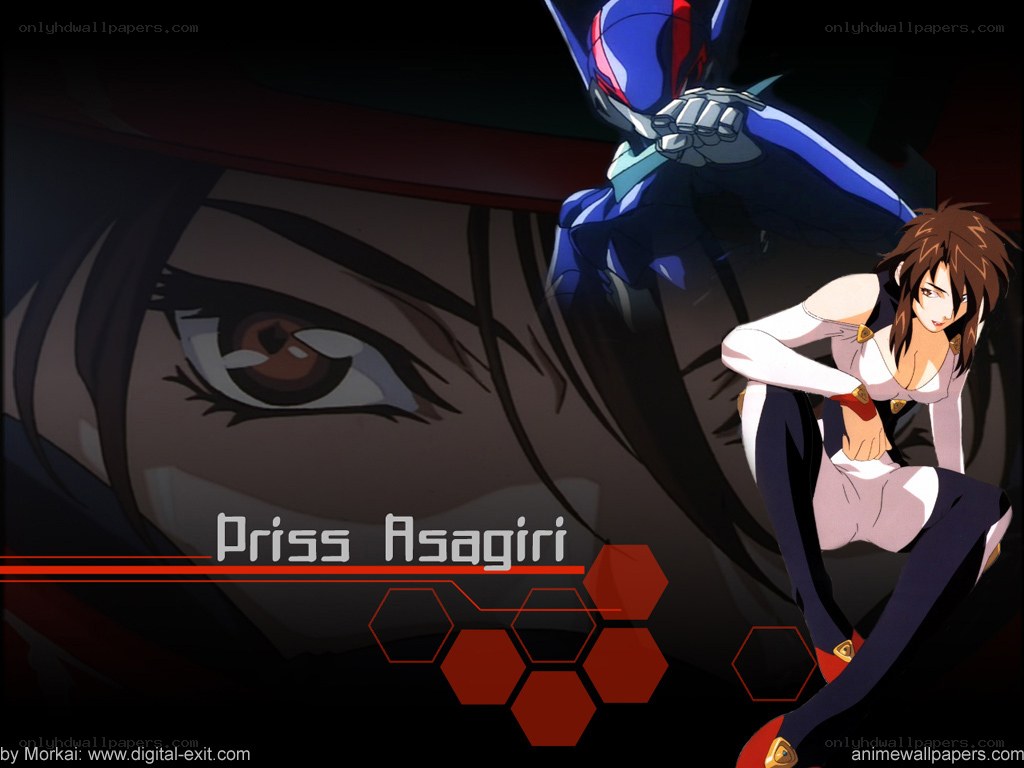 Priss Asagiri anime wallpaper