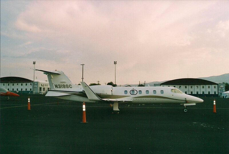 Private Jet on Tarmac — White, Calm