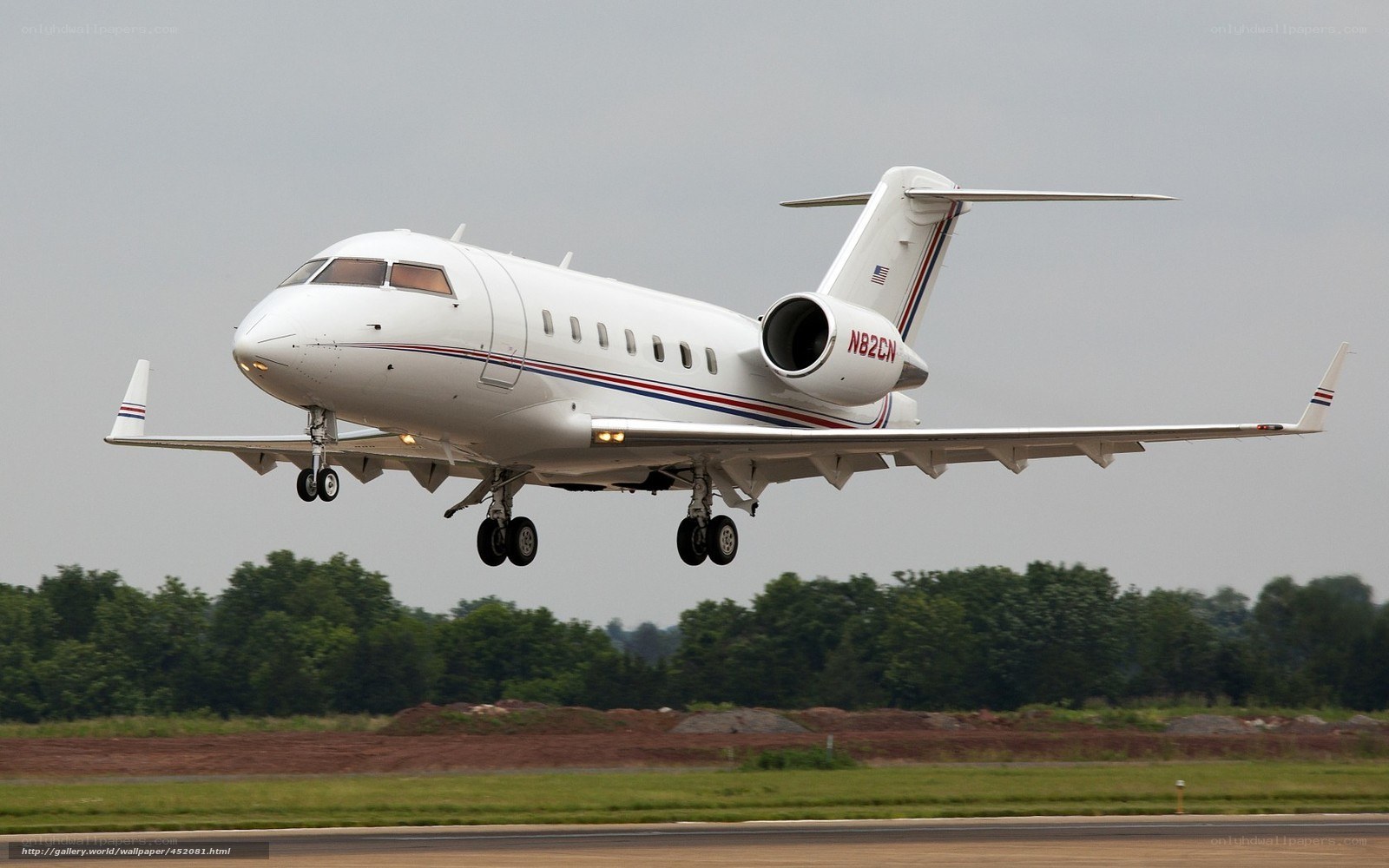 private jet taking off