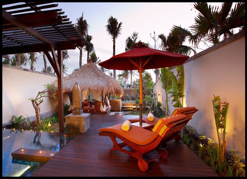 Private Pool Deck — Brown