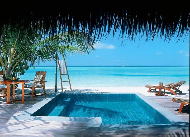 Private Pool on Beach