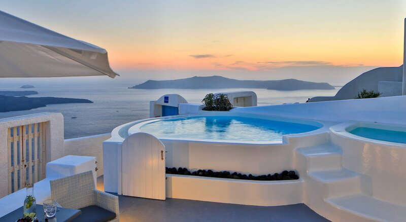 Private Pool Overlooking Sea