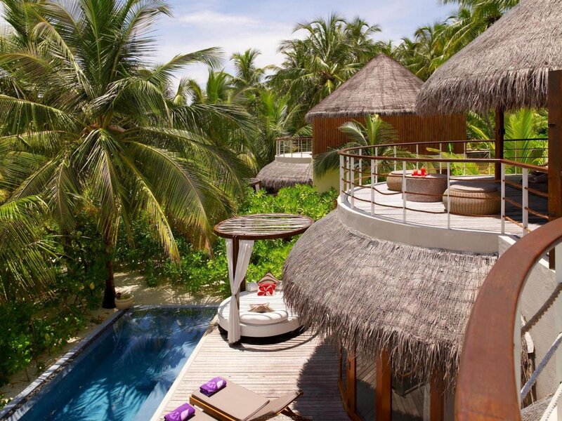 Private Pool Villa — Blue, Serene, Afternoon, Photograph