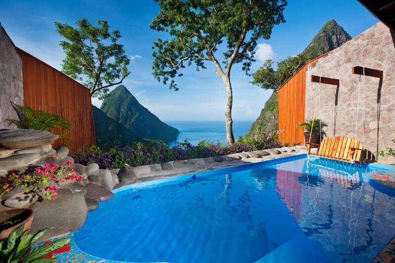 Private Pool with Mountain View