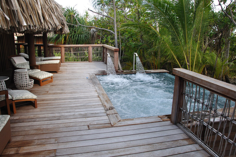 Private Pool with Waterfalls