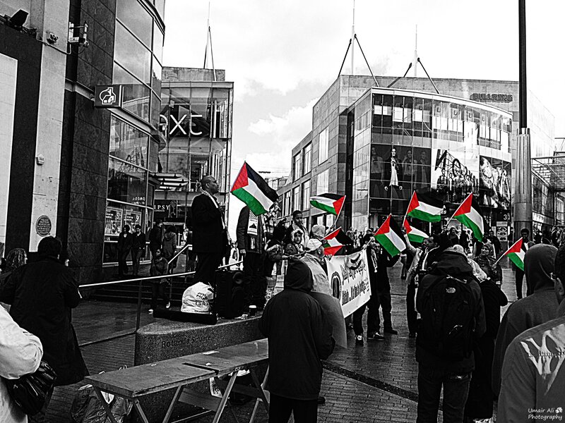 Pro-Palestine protest in London