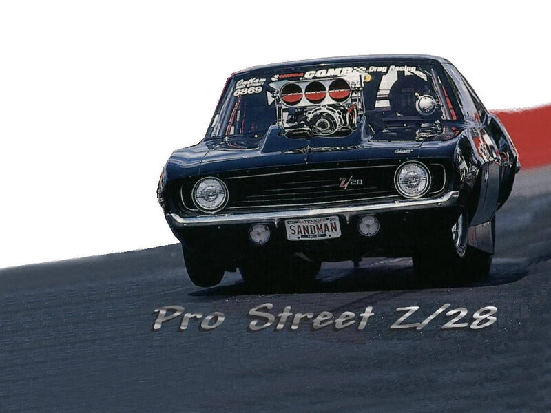 Pro Street Z/28 Drag Car