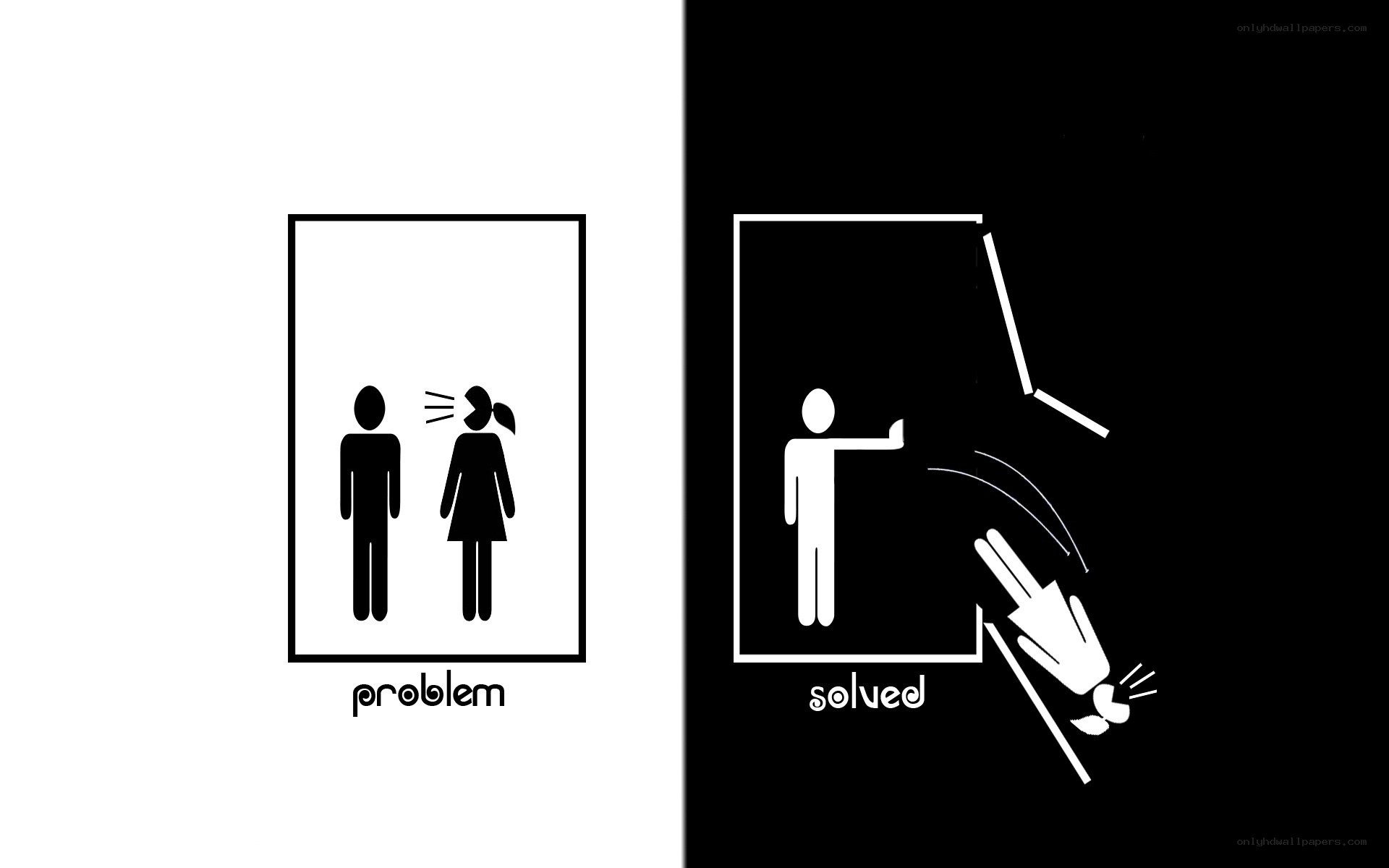 problem and solution illustration