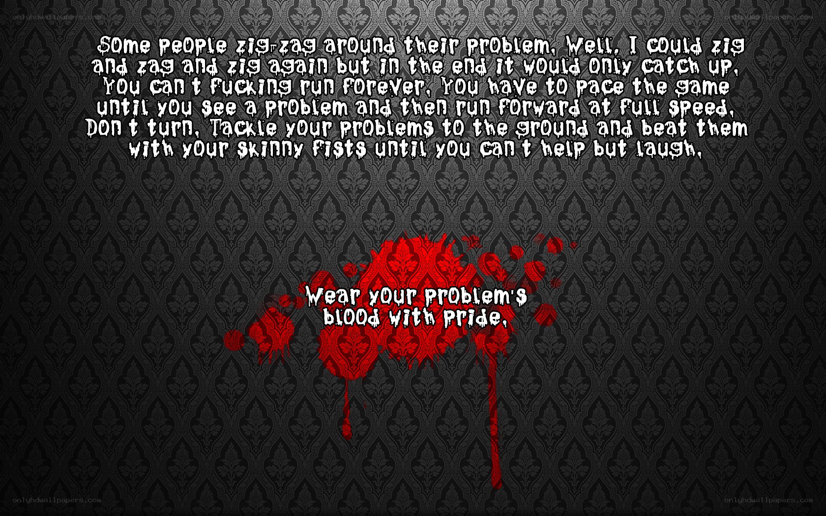 problem pride quote