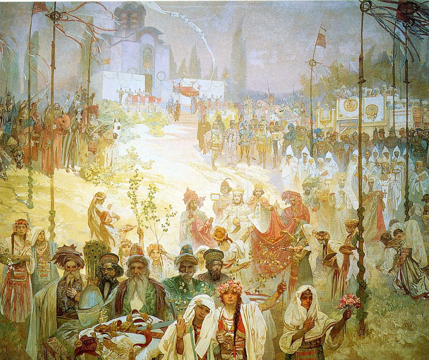 Procession to the Church