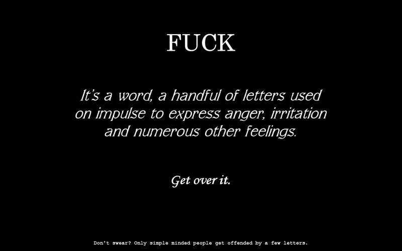 profanity definition and defense