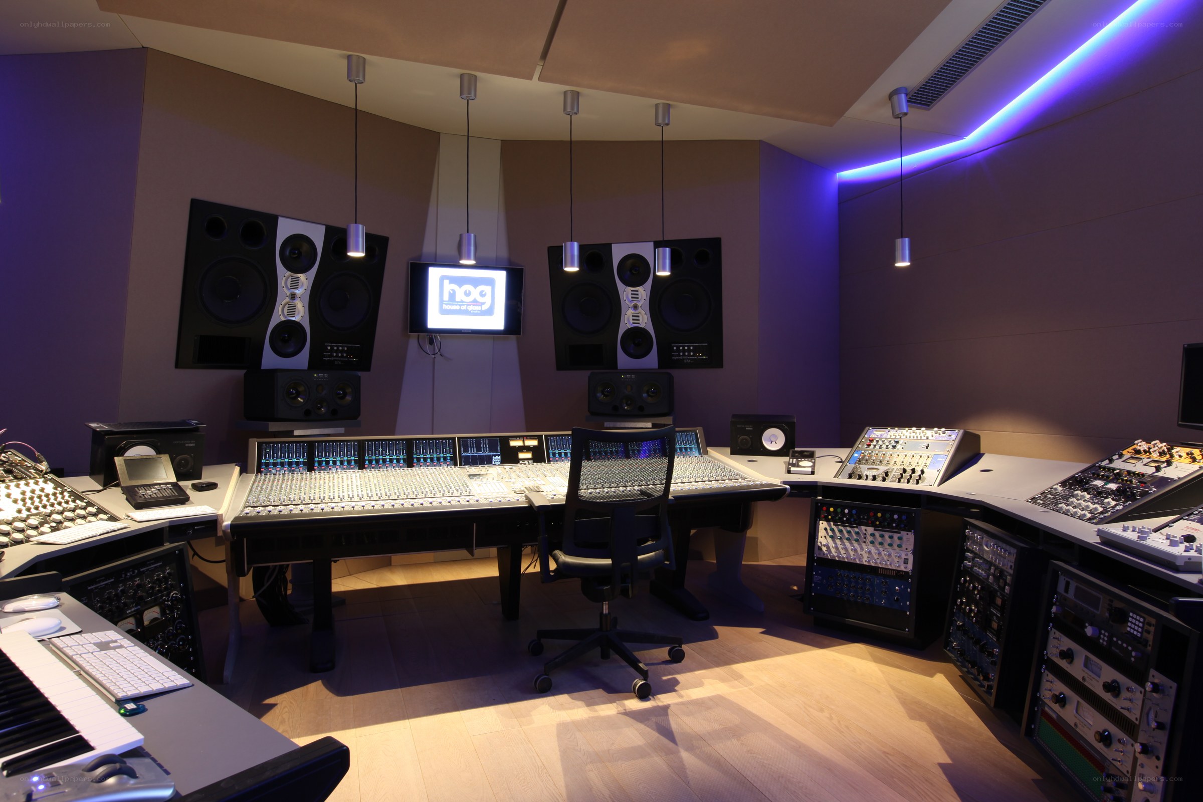 professional recording studio