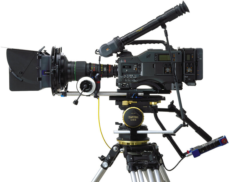 professional video camera setup
