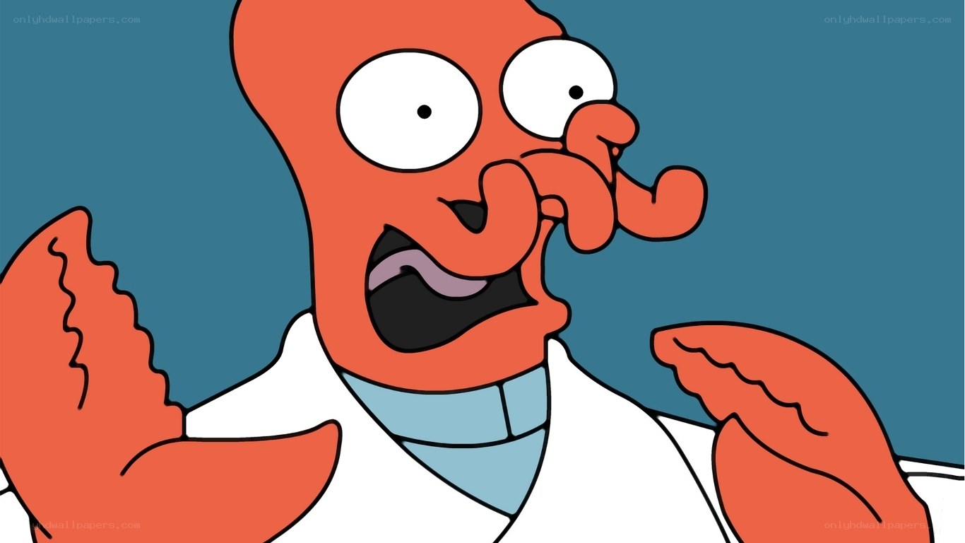 Professor Farnsworth in shock