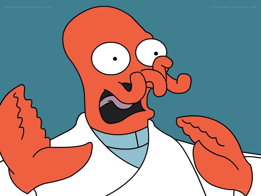 Professor Farnsworth in shock