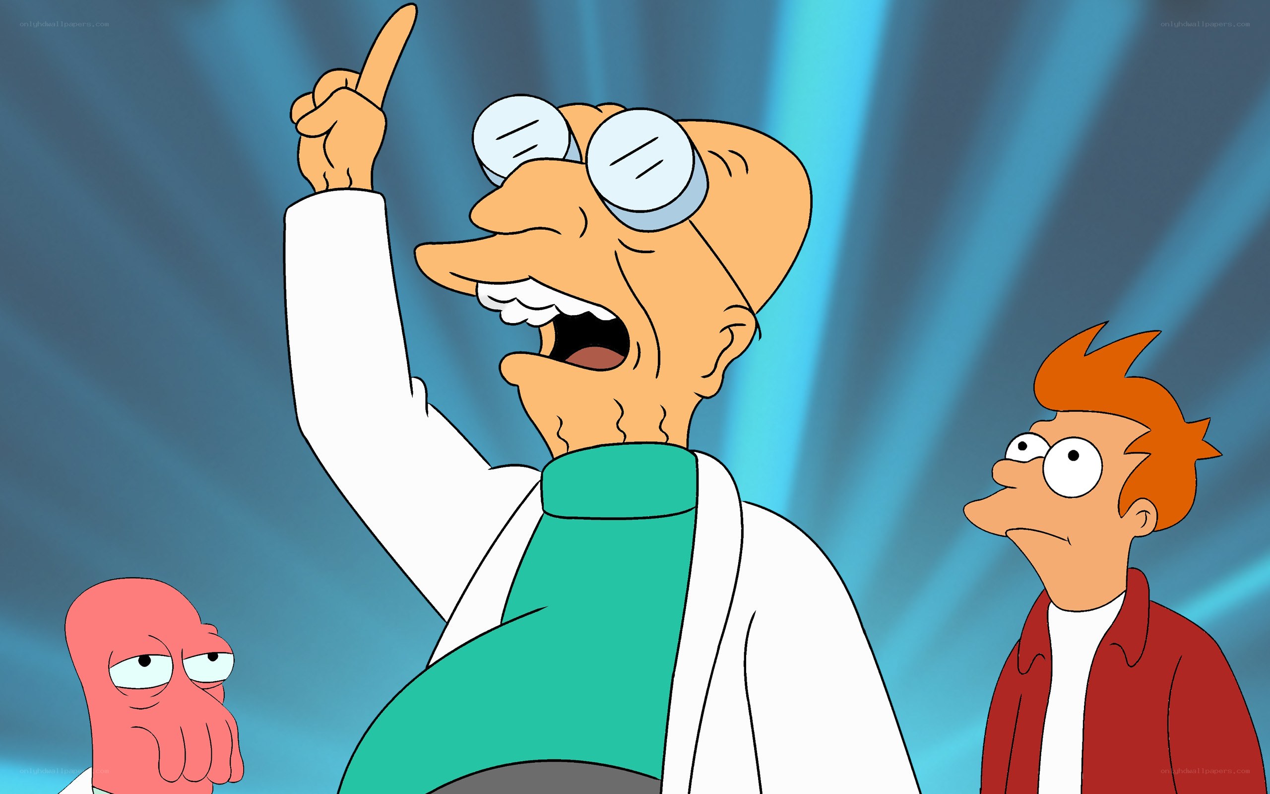 Professor Farnsworth speaking