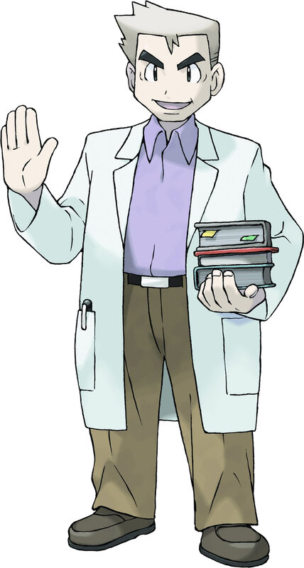Professor Oak character art