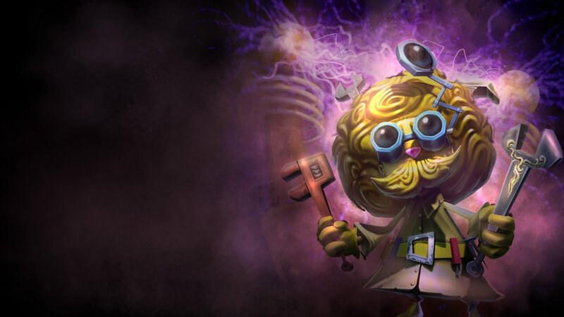 Professor Poro with tools