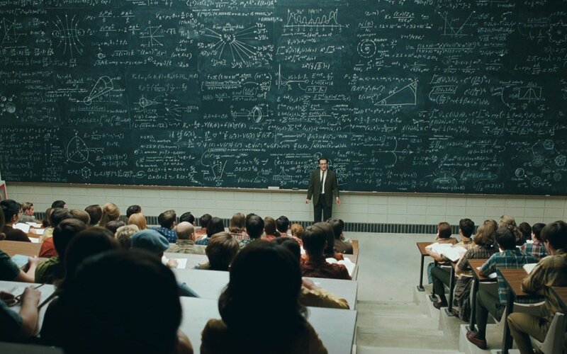 Professor Teaching Class — Green