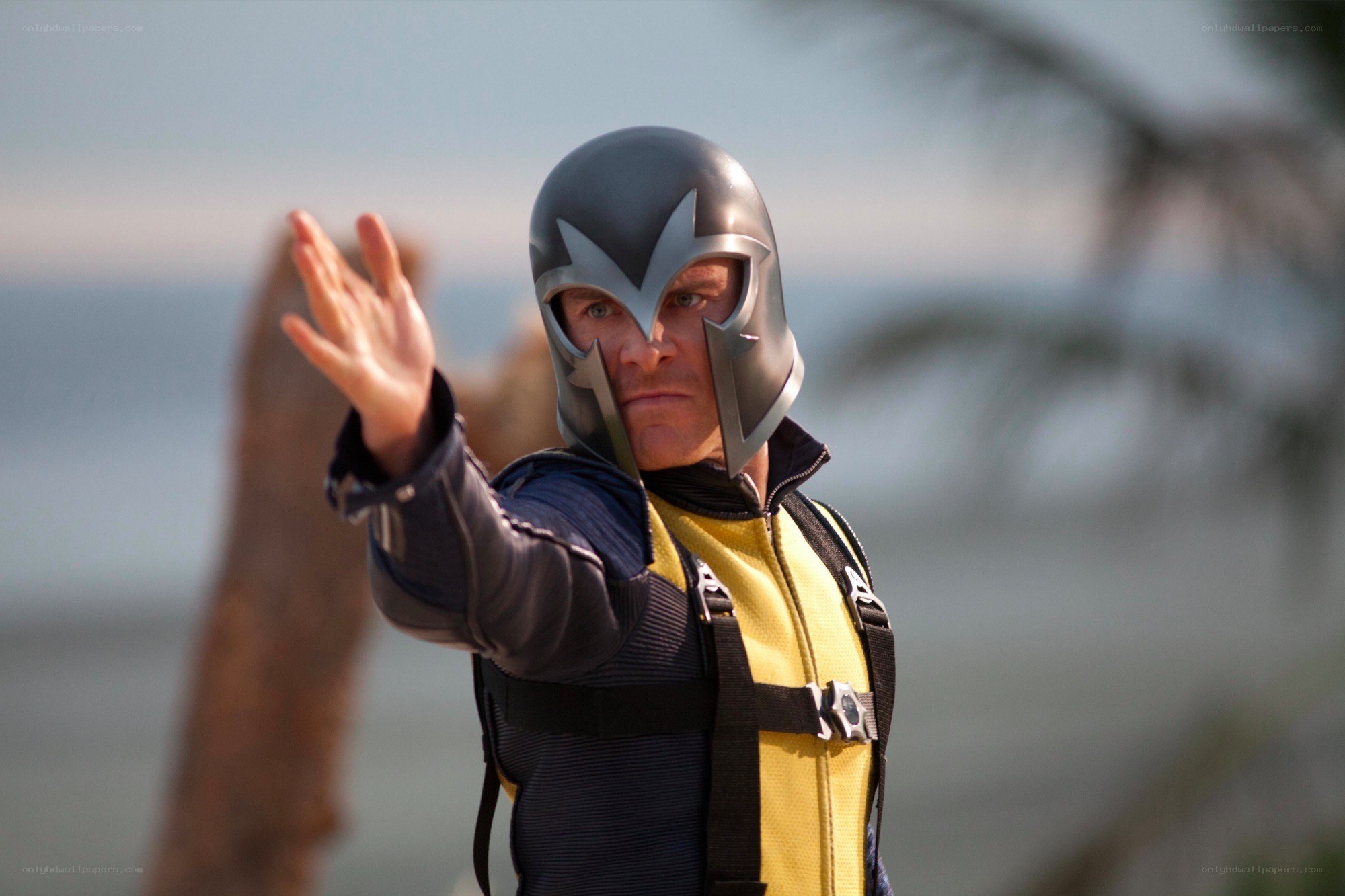 Professor X in costume