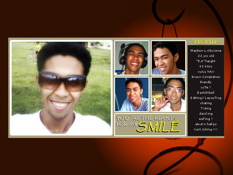 Profile collage with photos