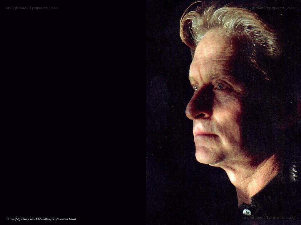 Profile of a man in shadow