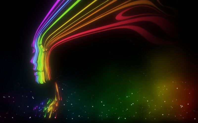 Profile of a Person — Black, Cosmic