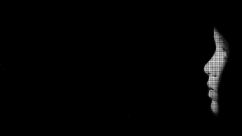 Profile of a Person — Black