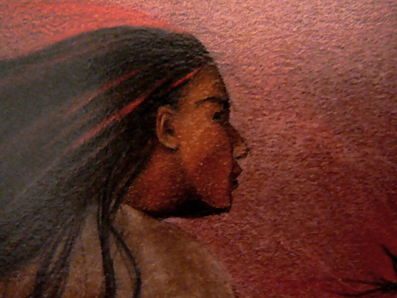 profile of a person in profile
