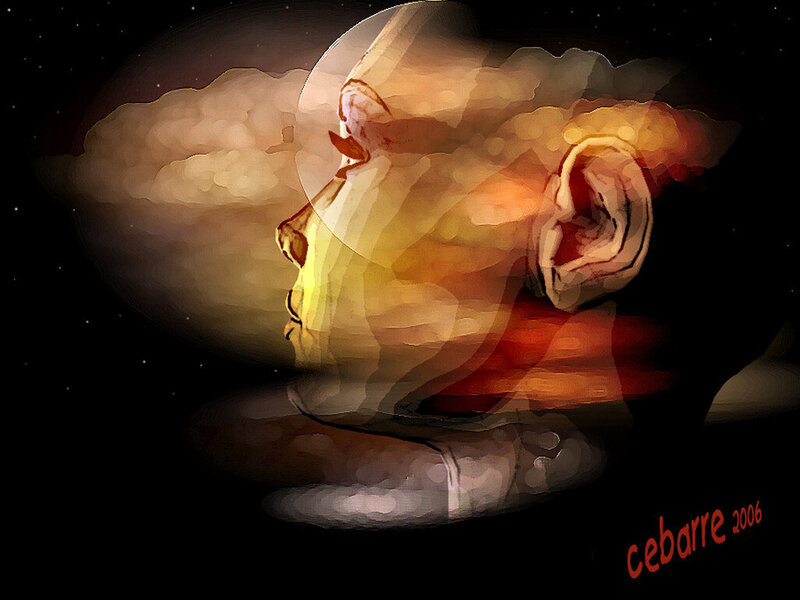 Profile of a Person — Yellow