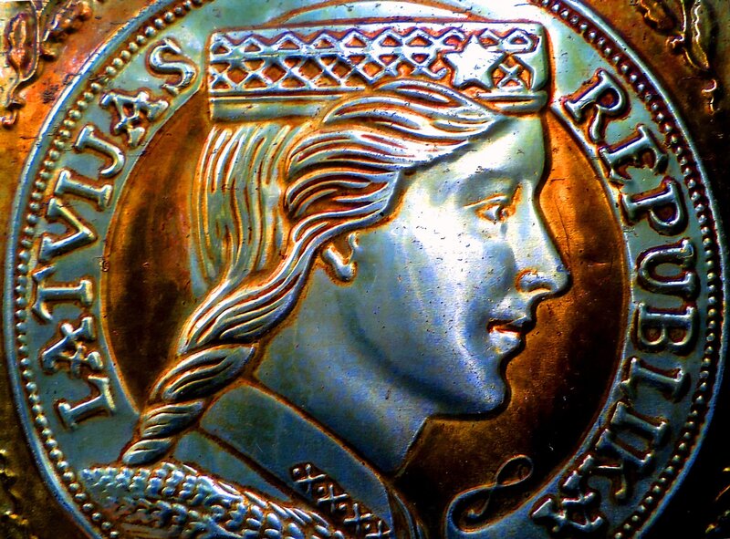 Profile of a Woman — Silver