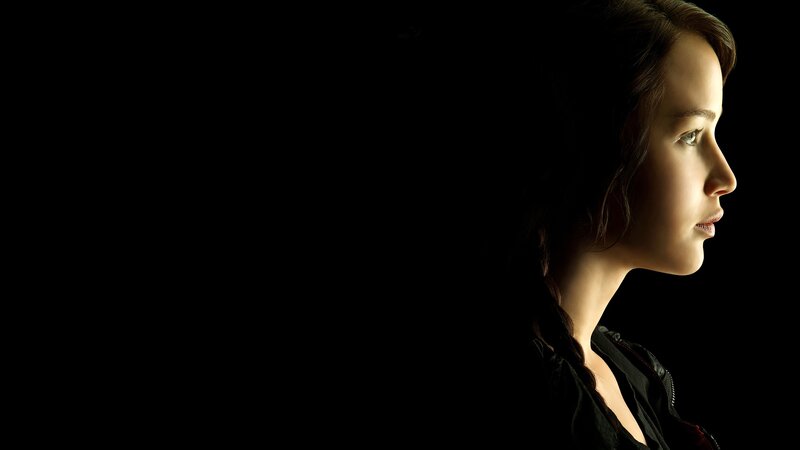 profile of a young woman