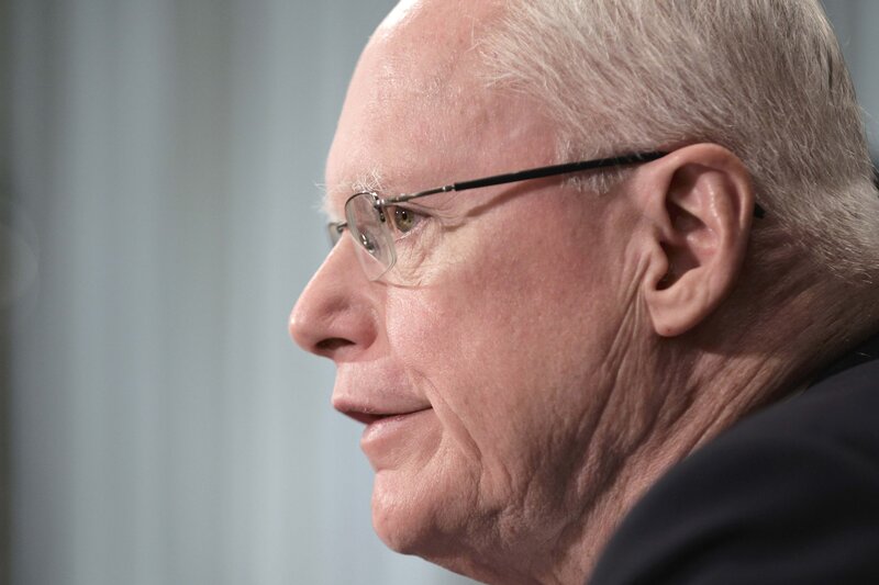 profile of an older man
