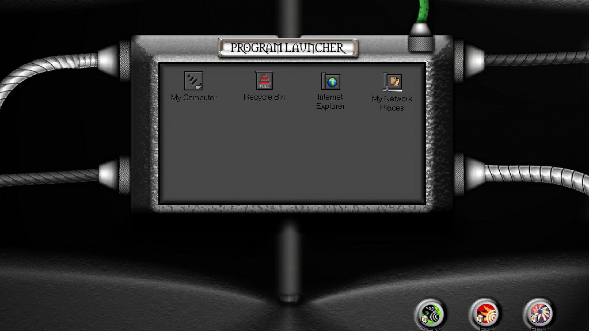 Program Launcher interface