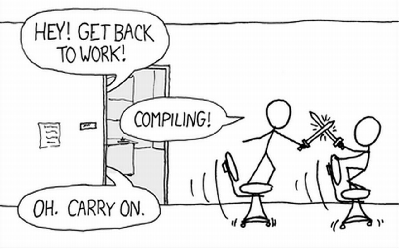 Programmers at work