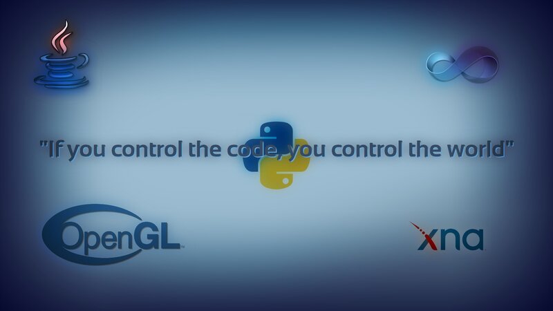 Programming Language Logos — Blue